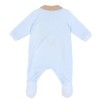 Chicco, Baby Boys Soft Warm Fabric Footed Teddy Bear Jumpsuit,