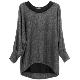 Emma & Giovanni women's oversize tops T-Shirt/pullover (pack of 2) - Asymmetric xl-xxl