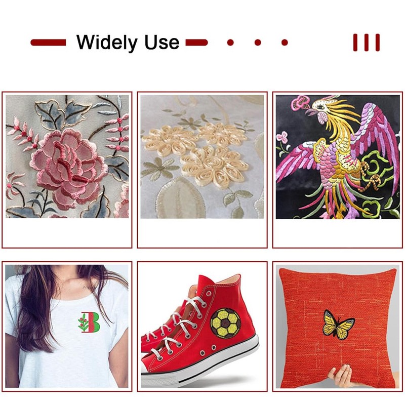 DGQ Self Adhesive Wash Away Stabilizer A4 Size 6 Sheets