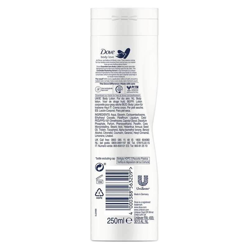 Dove Essential Nourishment Body Lotion, 250ml