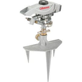 Gilmour (2)-Gilmour Pro Die-Cast Zinc 8500 Sq. Ft. Triple Spike Impulse Sprinkler