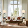 WIHTU Table Lamps Set of 2, Bedside Lamps with Dual