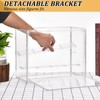 YEXEXINM 2 Pack 3 Layer Adjustable Figure Display Case, Acrylic