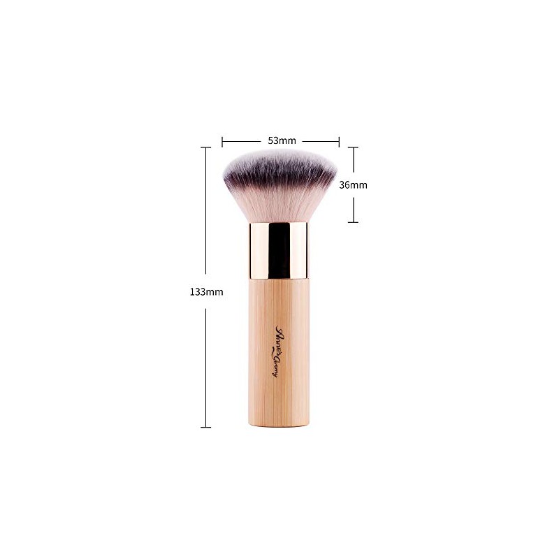 Anne Giverny Brocha Maquillaje Base Bronceador Polvo Suelto Acabado Rubor