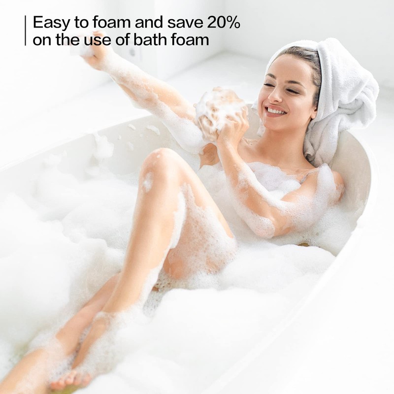 Fishent Loofah - Bath Sponge, 3 Pack 60G Large Shower