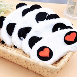 Panda eye patch sleep fashion child travel sleeping mask Shade B type BL00501 100ea