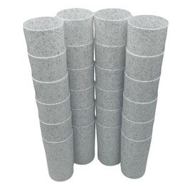 Vasos De Plastico Polipropileno Parece Peltre Highball Reutilizables de 13oz, 400ml, sin BPA, Apto para Microondas y Lavavajillas Apilables Ideales pa