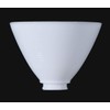 B&P Lamp 8 Inch I.E.S Opal Reflector Shade for Antique
