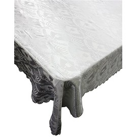 Judaica Motif Tablecloth with Matching Challah Cover