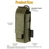 OneTigris Flashlight Holster Flashlight Holder Molle Flashlight Holster Tactical Flashlight