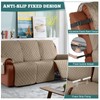 Ruaozz Waterproof Recliner Couch Covers 1-Piece Sofa Covers Washable Recliner