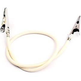 AAProTools Dental Bib Holder Clip Flexible Silicone Chain Chip Blowers Napkin Film Holder White Color