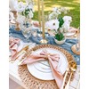 Sky Blue Table Runner 10ft - Cheesecloth Table Runner for