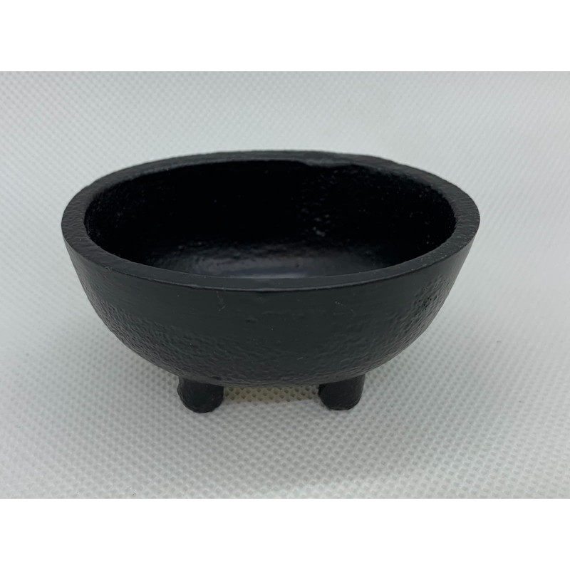 Oval Cast Iron Cauldron, Witches Cauldron, Great for Use with