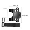 WHAMVOX 1set Bike Supplies Frame Bracket Locator Protective Cover Scratch-resistant
