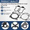Cylinder Head Exhaust Intake Valve & Spring Gasket Kit Compatible