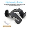 AUCELI Leather Car Seat Headrest Hooks, 2 Pack Back Seat