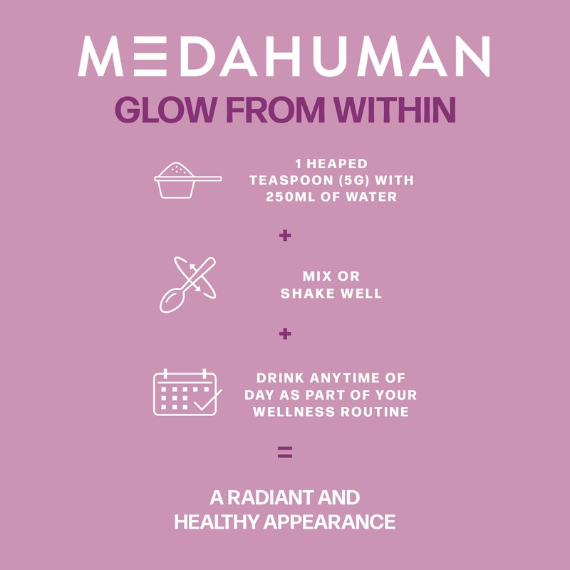 MEDAHUMAN MEDAHUMAN? Glow | Tremella Mushroom Powder (30 Servings) |