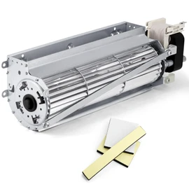 Criditpid UZY6 Blower Fan for Superior, Lennox, BIS, Astria Fireplaces, Replacement PR-UZY6 Fireplace Blower Fan for BIS Nova Wood Fireplace.