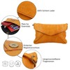 Gusti Umhängetasche Leder - Karisma Damen Handtasche Ledertasche Vintage Braun