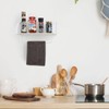 Farmhouse Wood Paper Towel Holder Under Cabinet Wall Mount Paper