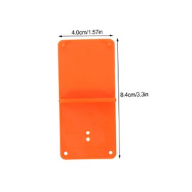 Gadpiparty 3Pcs Door Hinge Jig Locator Tool Hinge Template for Precise Cabinet Installation Durable Design for Efficient Woodworking Projects