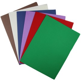 KCS 6 pc of 12" x 18" (30cmx45cm) Counted Cotton Aida Cloth Cross Stitch Fabric(14CT- Color #11)