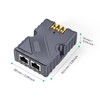Gigabit PoE Injector, 150W and ESD Guard PoE Adapter, 10/100/1000Mbps,