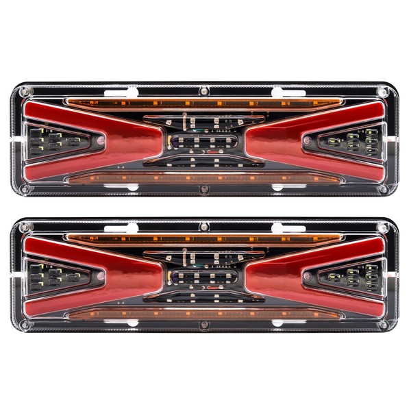 X-STYLE Truck Tail Lamp, 24 V LED, 4 Colors, Steady