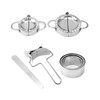 QWORK® Set of 7 ravioli shaper set, dumpling maker, stainless