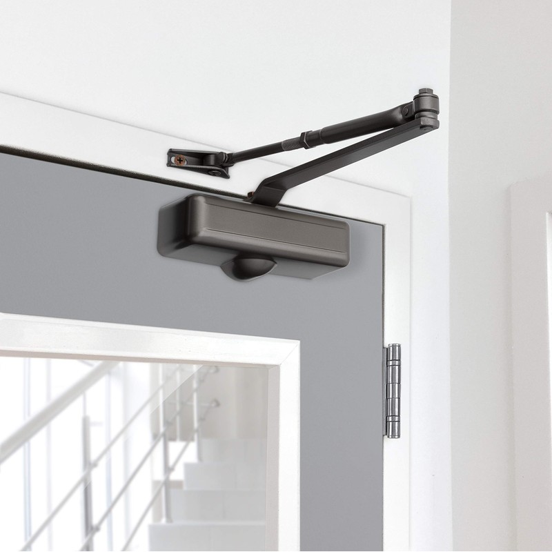 Tell Manufacturing DC100079 10175 Residential Door Closer, Brown