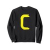 Creative Bold Yellow Letter C - Design Alphabet - Marker