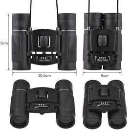 Lightweight Mini Binoculars Foldable Pocket Binoculars for Adults Kids Bird Opera Watching Sightseeing Hiking Travel Concert Theater