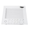 20x20cm Eyelash Extension Plastic Tray Clear Scale Transparency Eyelash Extension