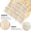 20 Inch 613 Blonde Clip In Hair Extensions Body Wave