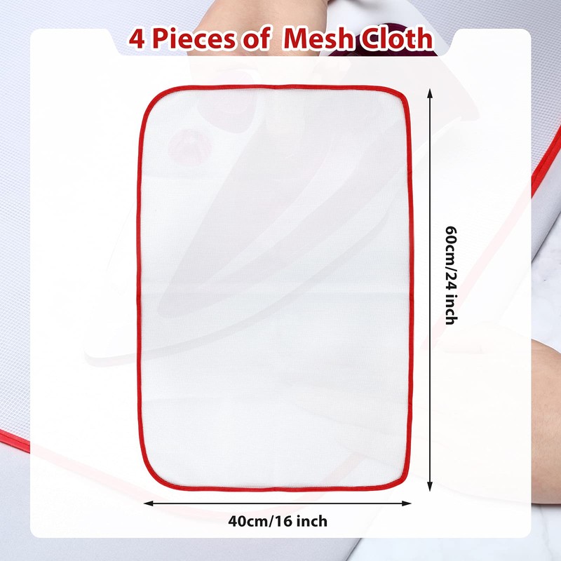 Protective Ironing Scorch Mesh Cloth Scorch-Saving Ironing Protector Pressing Cloth