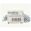 Merriway BH03681 (100 Pcs) M3 (1/8 Inch) Bright Zinc Plated