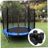 SUPVOX Trampoline Rod Covers Plastic Fit for Trampoline Poles Replacement