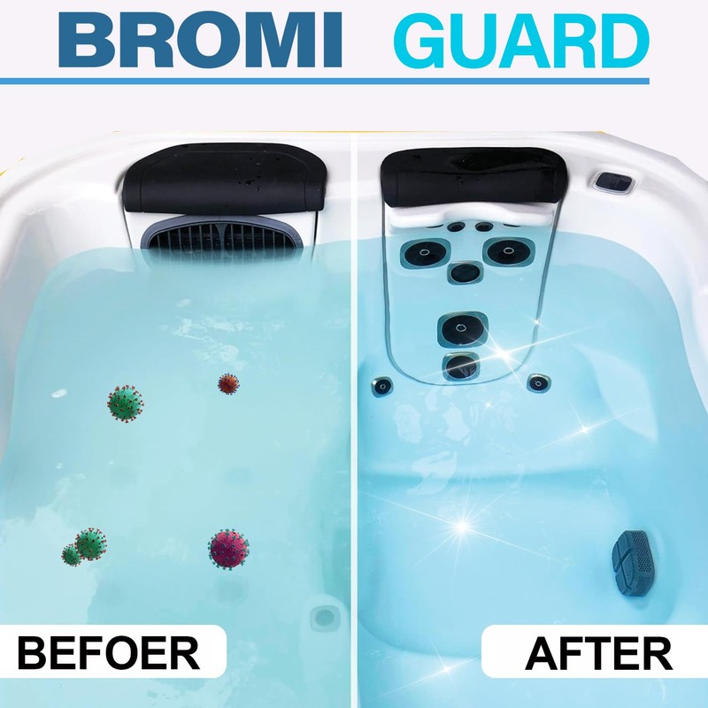 1 Inch 2.5 Lbs Bromine Tablets for Spa Hot Tub