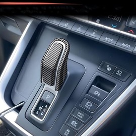 TADOKAPATU Toyota New Sienta 10 Series Hybrid Car Shift Knob Cover Shift Grip Cover Interior Parts Dress Up Nail Scratch Prevention ABS Resin 2PCS (Carbon Style)