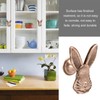 DOITOOL 2pcs Rabbit Drawer Knobs Furniture Accessory Bunny Door Knobs