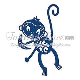 Monkey: Tattered Lace Metal Die Paper Card Stephanie Weightman