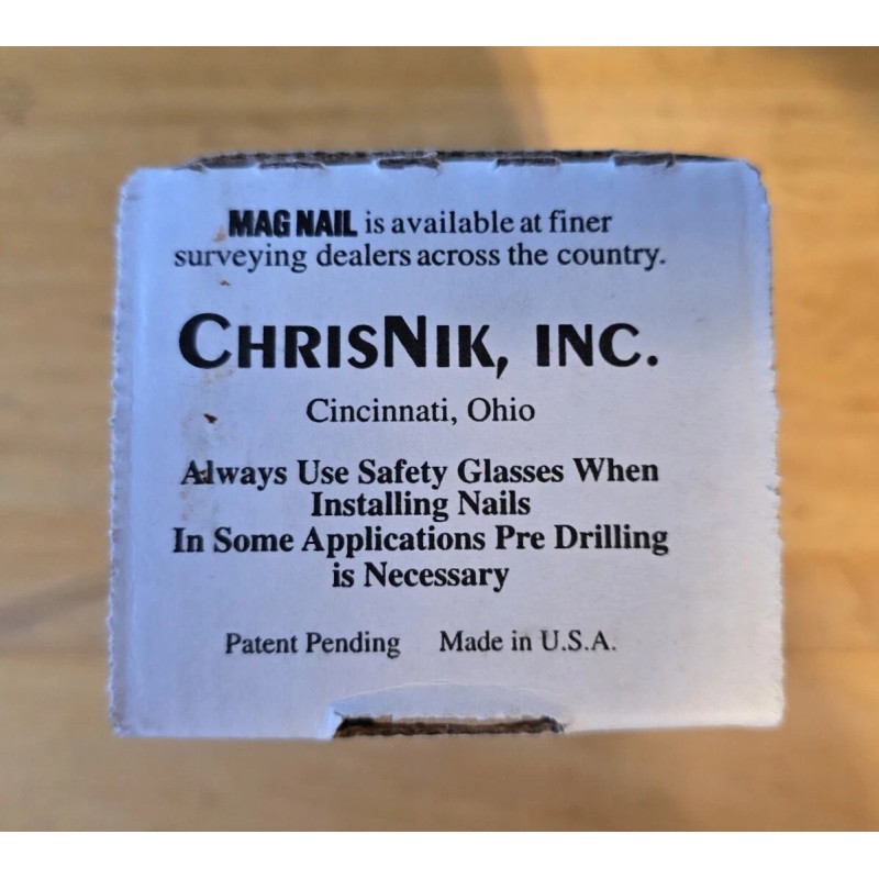 CHRISNIK MAGNAIL MAG NAILS - 3/4" by ChrisNik, Inc. -
