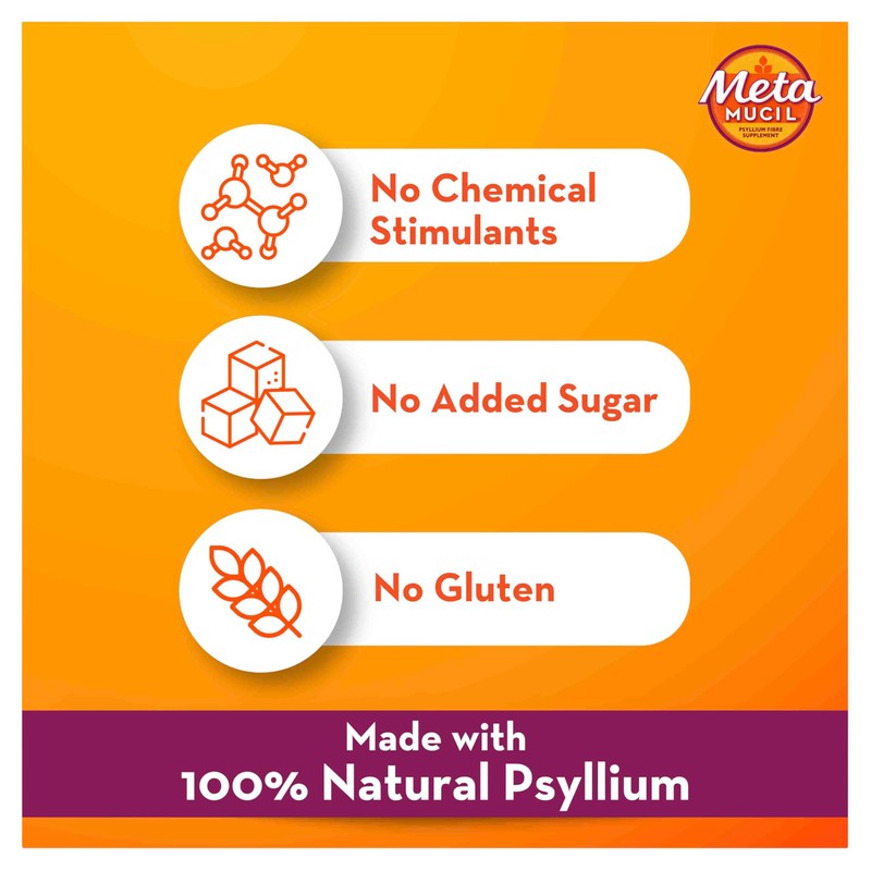 Metamucil Daily Fibre Supplement Wild Berry Smooth, 114 Doses