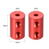 sourcing map 2pcs Rigid Clutch Bolt with 3mm to 3mm