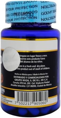 GNVIDA-GODVIT - Suplemento Alimenticio Cápsulas Magnesio c30 de 500 mg cu a base Magnesio