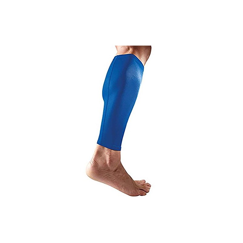 McDavid Pair Compression Calf Sleeves, Royal, Small