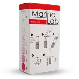 NT Labs Marine Lab Nitrite Test Kit, Marine Aquarium Water Testing Kit, Accurate Results, Contains up to 40 Tests.