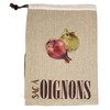 Danesco Manufacturing 6123355LN Onion Storage Bag, Cream, Size: 8 ×