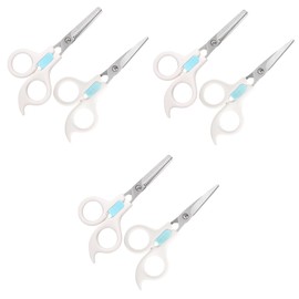 FOMIYES 6pcs Boy Girl Safety Hairdressing Scissors Set for Boys and Girls Thinning and Flat Shears for Home Use Resistant